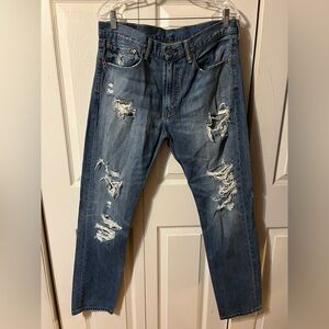 Levi’s Men’s 508 Distressed Jeans Size 34/32